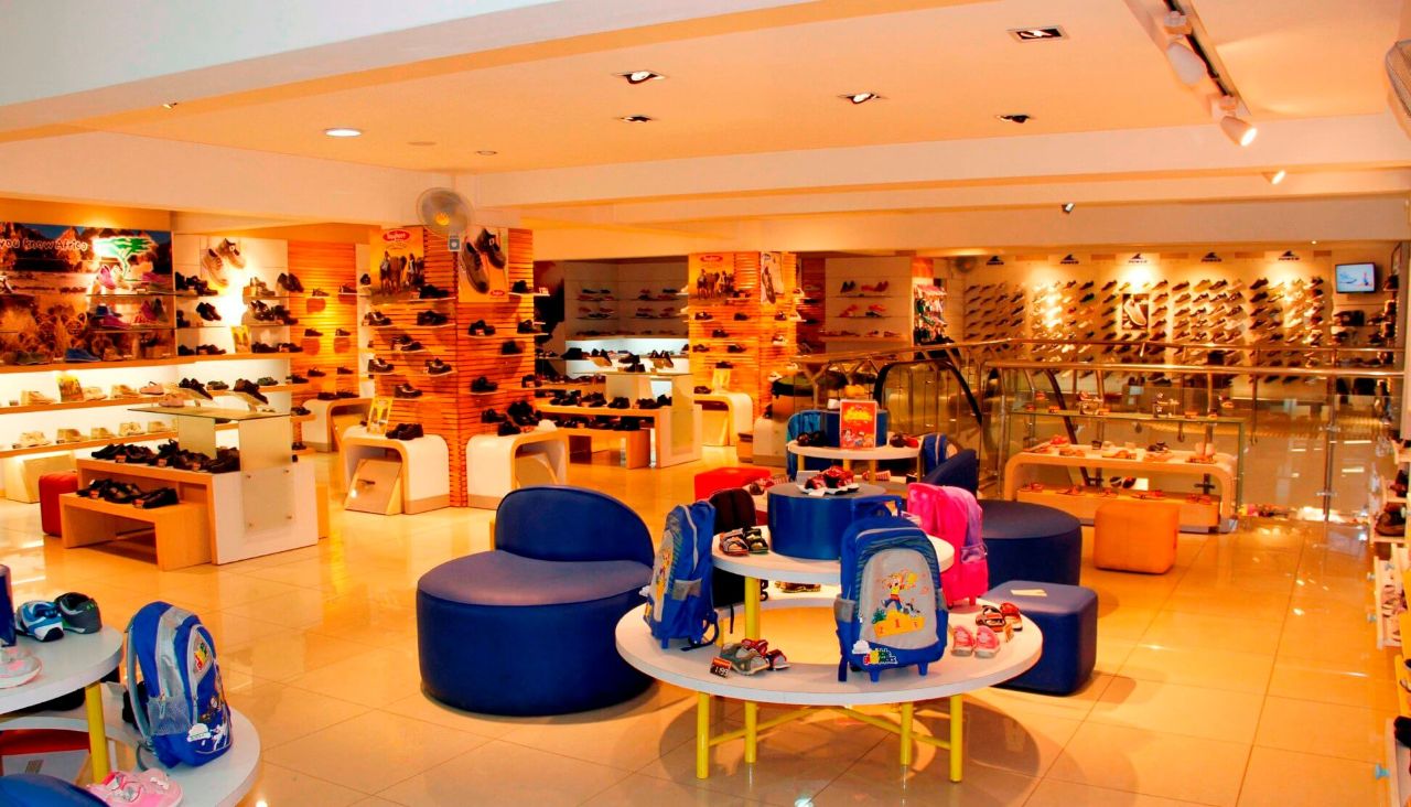 Completed Bata retail fit-out by Wits Concepts