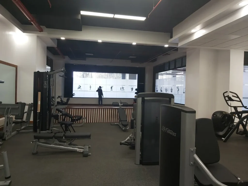 316 Chambers Gym - gym and commercial interior detail 3 by Wits Concepts