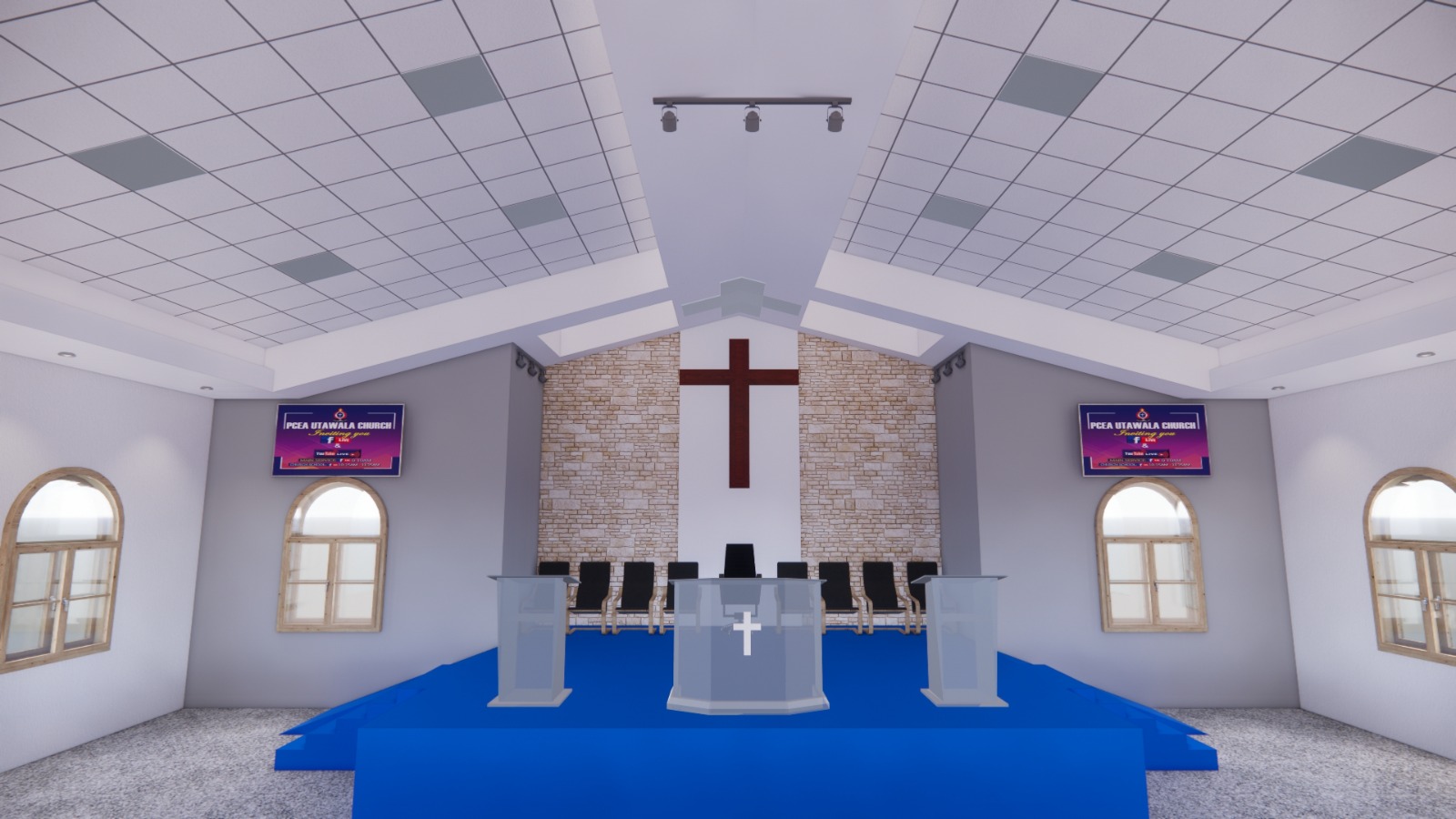 Church Interior by Wits Concepts